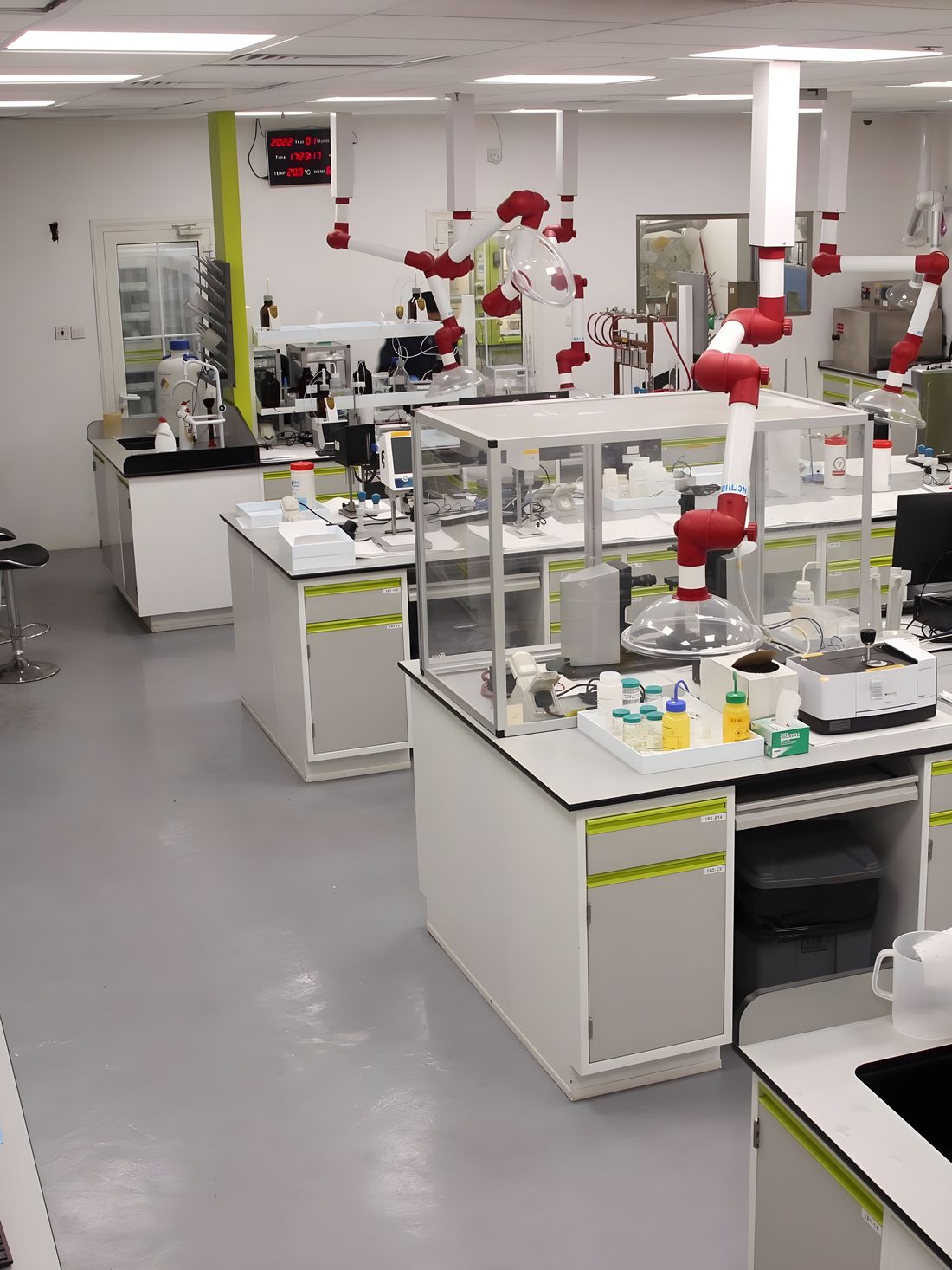 Inside the MNCHEM laboratory in Dammam